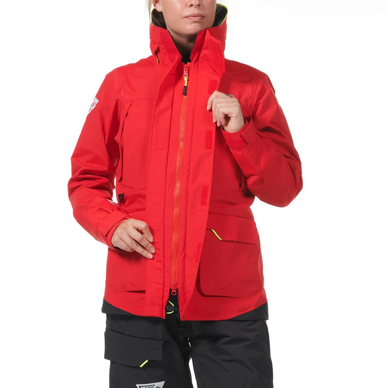Veste De Quart Côtière Femme Br1 Channel Rouge - Musto 6 Veste De Quart Côtière Femme Br1 Channel Rouge - Musto - immagine 4