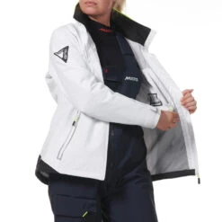 Veste De Quart Côtière Femme Br1 Solent Blanc - Musto -ORANGEMARINE veste de quart cotiere femme br1 solent blanc musto 4