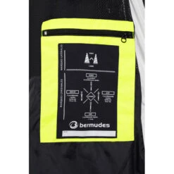 Giacca Da Vela Semi-altura - Navy White - BERMUDES -ORANGEMARINE veste de quart semi hauturiere venturi navy blanc bermudes 3