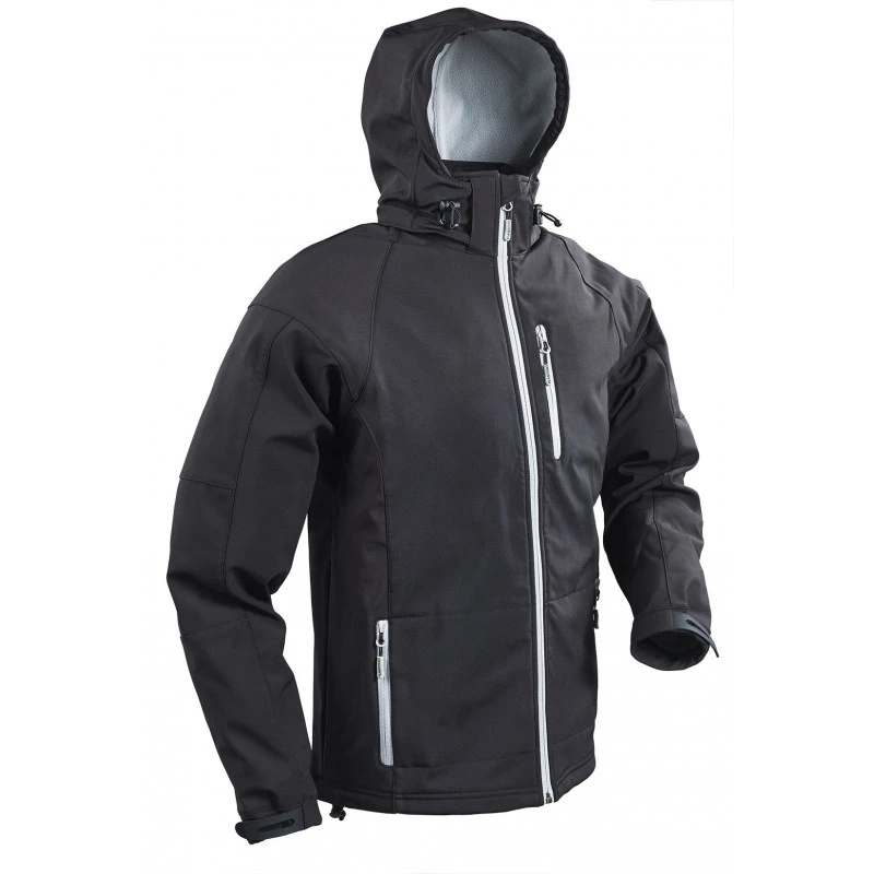 Giacca Softshell Da Donna Con Cappuccio Nera Plastimo 7 Giacca Softshell Da Donna Con Cappuccio Nera Plastimo - immagine 5