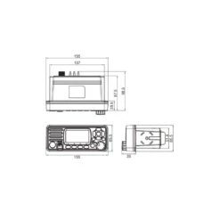 VHF Fisso WP250 DSC - ORANGEMARINE -ORANGEMARINE vhf fisso wp250 dsc orangemarine 19