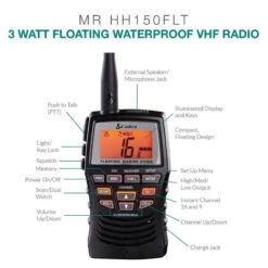 VHF Portatile COBRA H150 -ORANGEMARINE vhf portatile cobra h150 9