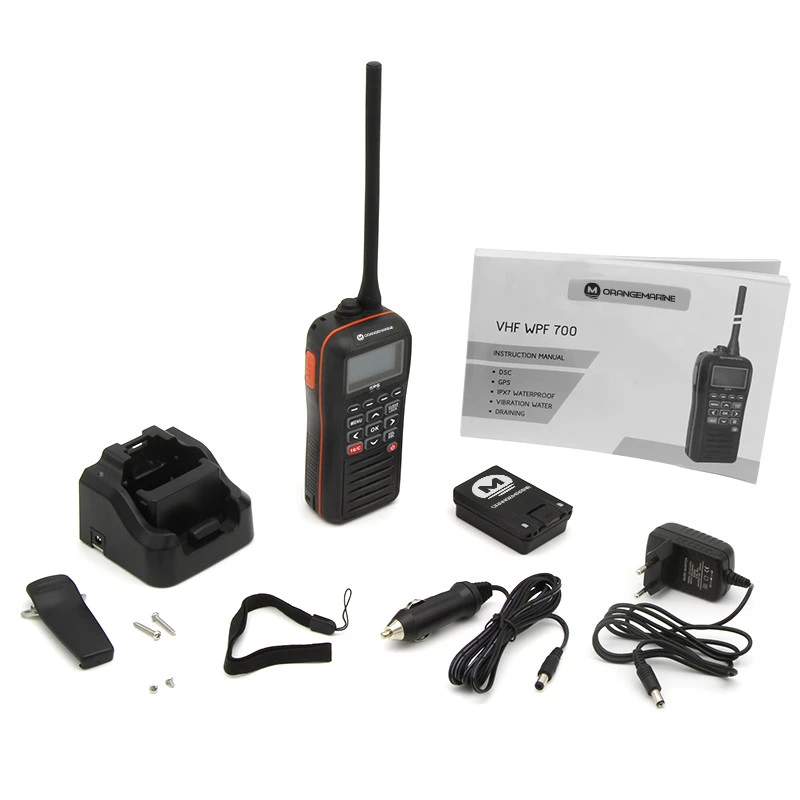 VHF Portatile DSC Galleggiante E Impermeabile WPF 700 - Orangemarine 9 VHF Portatile DSC Galleggiante E Impermeabile WPF 700 - Orangemarine - immagine 7