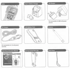 VHF Portatile Galleggiante Cobra HH350 -ORANGEMARINE vhf portatile galleggiante cobra hh350 2