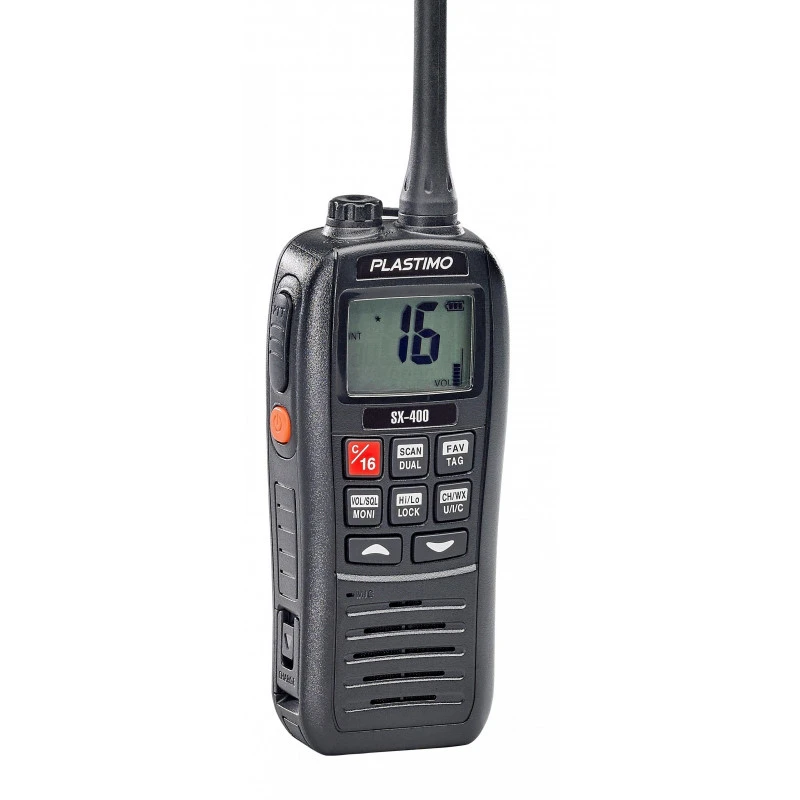 VHF PORTATILE SX-400E - PLASTIMO 3 VHF PORTATILE SX-400E - PLASTIMO