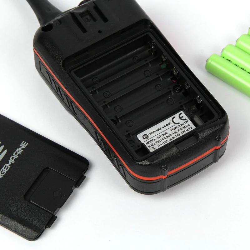 VHF Portatile WP200 - ORANGEMARINE 10 VHF Portatile WP200 - ORANGEMARINE - immagine 8
