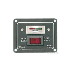 VOLTMETRO ANALOGICO PER 2 BATTERIE