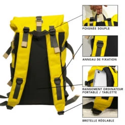 Zaino Cardinal 25L Roll Top - Howzit 14 Zaino Cardinal 25L Roll Top - Howzit -ORANGEMARINE zaino cardinale 25l roll top howzit 2