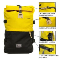 Zaino Cardinal 25L Roll Top - Howzit 15 Zaino Cardinal 25L Roll Top - Howzit -ORANGEMARINE zaino cardinale 25l roll top howzit 3